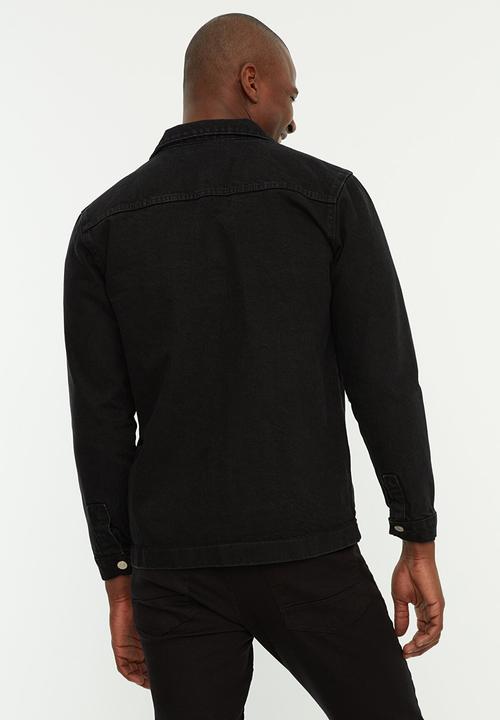 Trendyol - Double chest pocket jacket - black