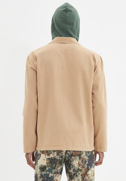 Trendyol - Double chest pocket jacket - stone