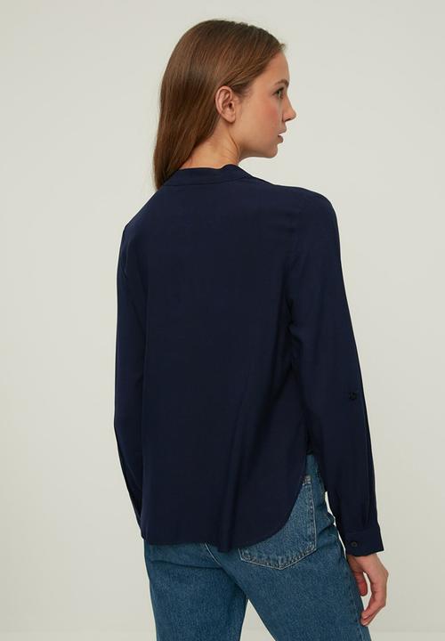 Trendyol - Double pocket shirt - navy