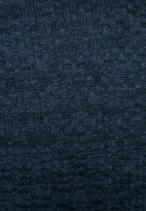 Trendyol - Jan slim fit textured knit - navy