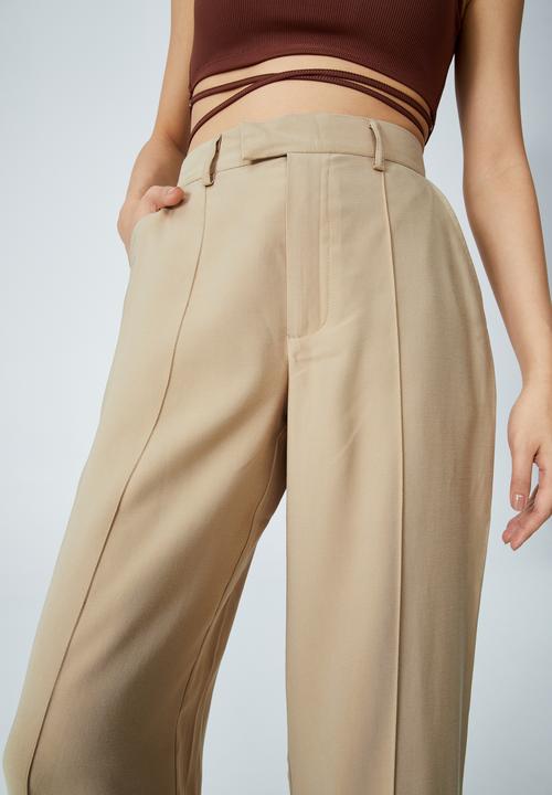 Cotton On - Petite darcy pant - taupe