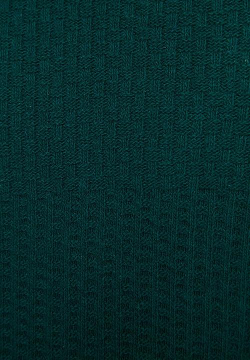 Trendyol - Eli slim fit textured knit - dark green