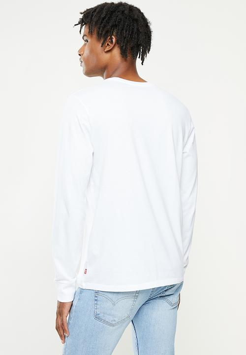 Levi’s® - Long sleeve std graphic tee - white