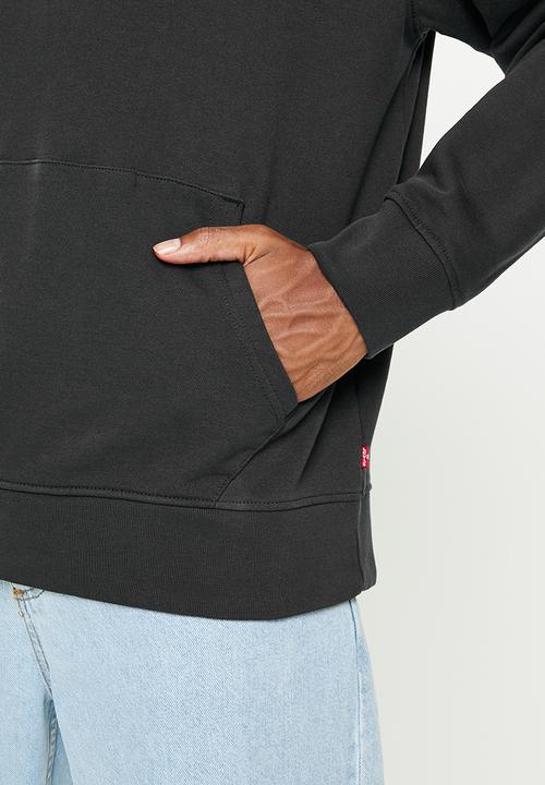 Levi’s® - T3 relaxd graphic hoodie bt - black