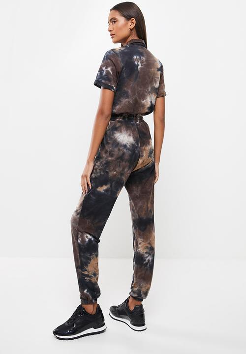 SISSY BOY - Fleece boilersuit - tie dye