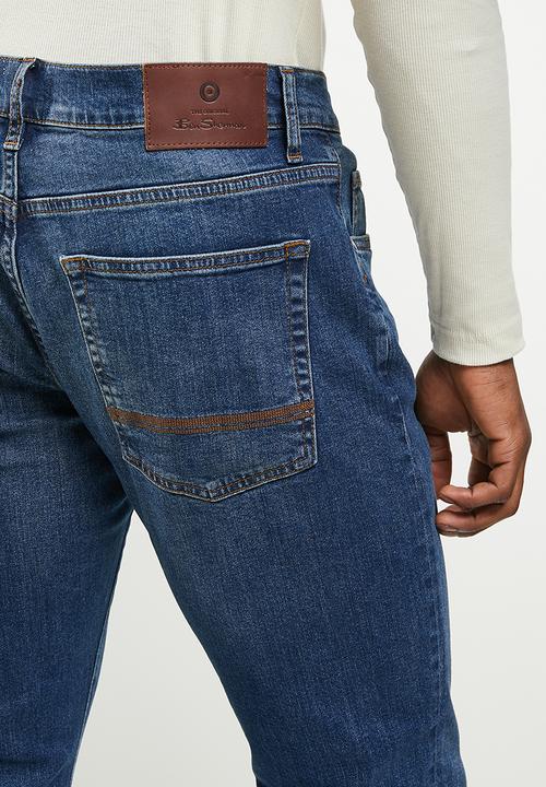 Ben Sherman - Straight leg jeans - stone wash