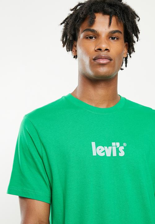 Levi’s® - Short sleeve relaxed fit tee logo chest - green