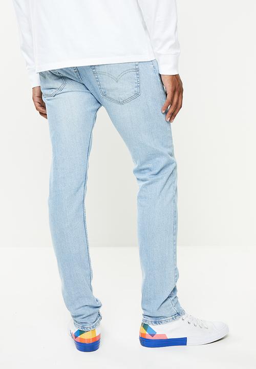 Levi’s® - 512® slim taper fall in love adv - light blue
