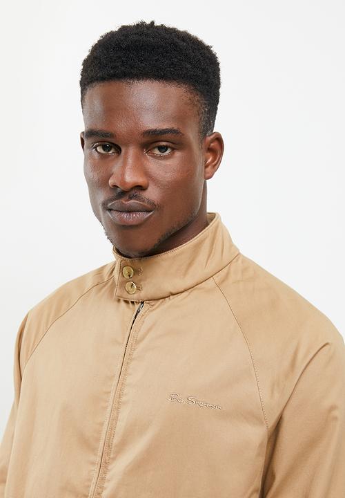 Ben Sherman - Signature Harrington jacket - sand