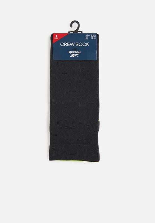 Reebok - Tech style eng crew sock - black