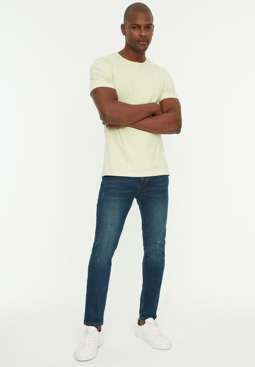 Trendyol - Jim tapered skinny jeans - indigo
