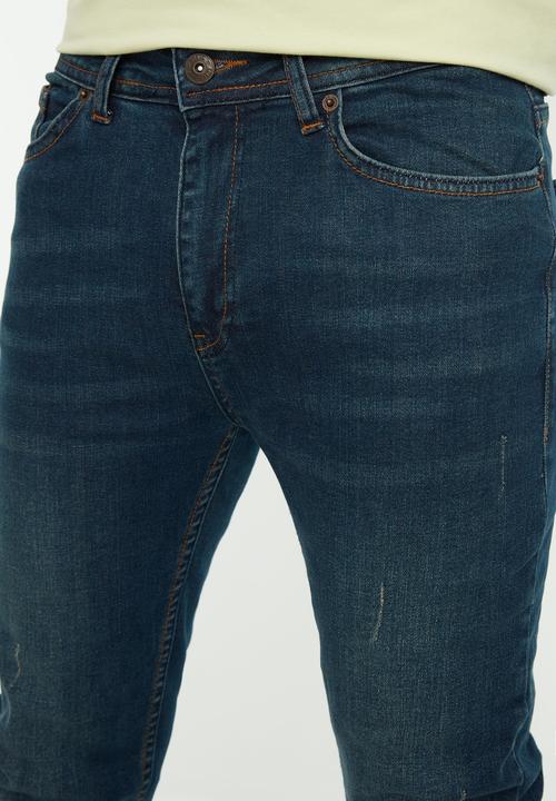 Trendyol - Jim tapered skinny jeans - indigo