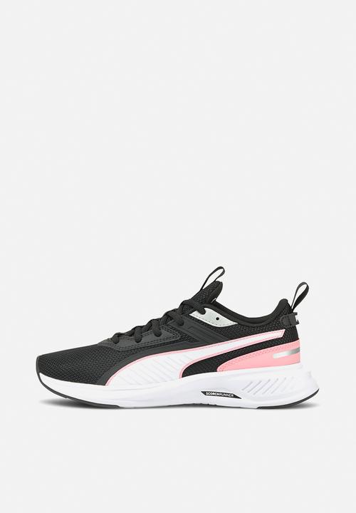 PUMA - Scorch runner mesh jr - puma white-puma black-peony