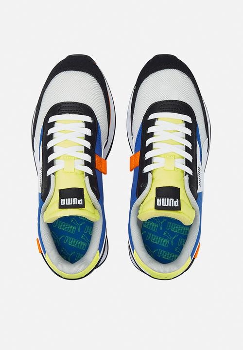 PUMA - Future rider splash jr - gray violet-victoria blue