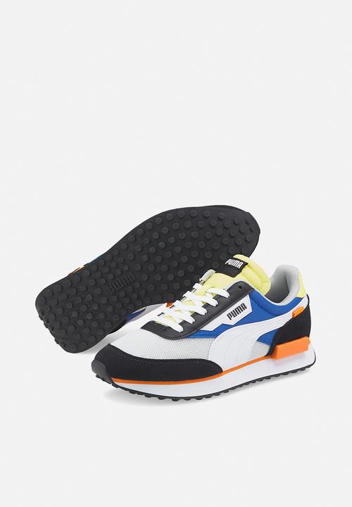 PUMA - Future rider splash jr - gray violet-victoria blue