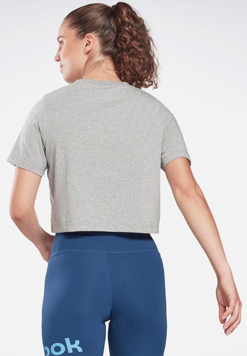 Reebok - Ri bl crop tee - grey