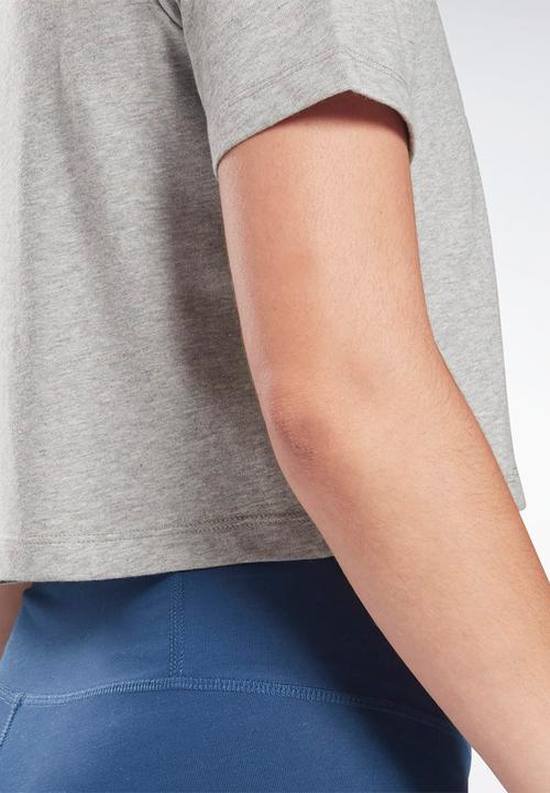Reebok - Ri bl crop tee - grey