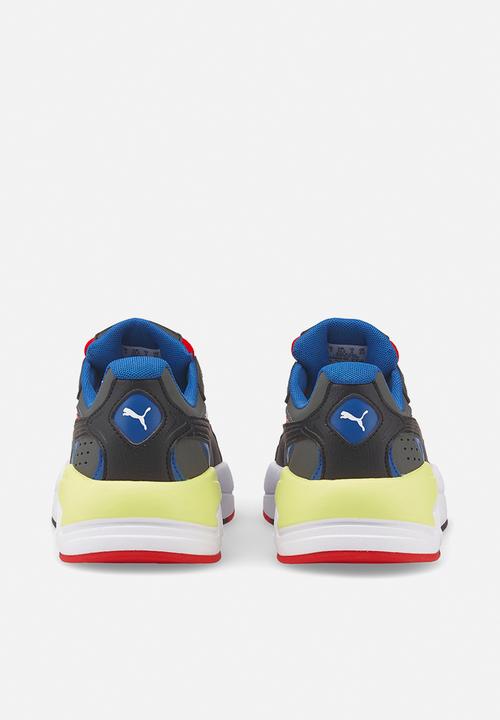 PUMA - X-ray speed jr - puma white-puma black-dark shadow-vallarta blue