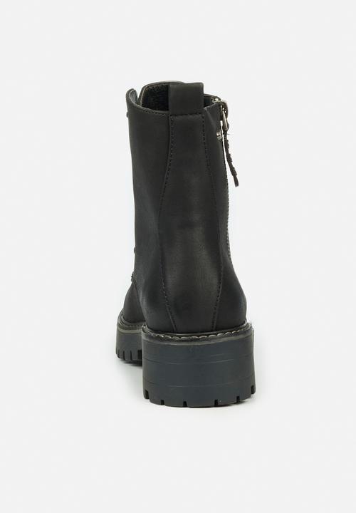 Miss Black - Fox5 lace-up ankle boot - black