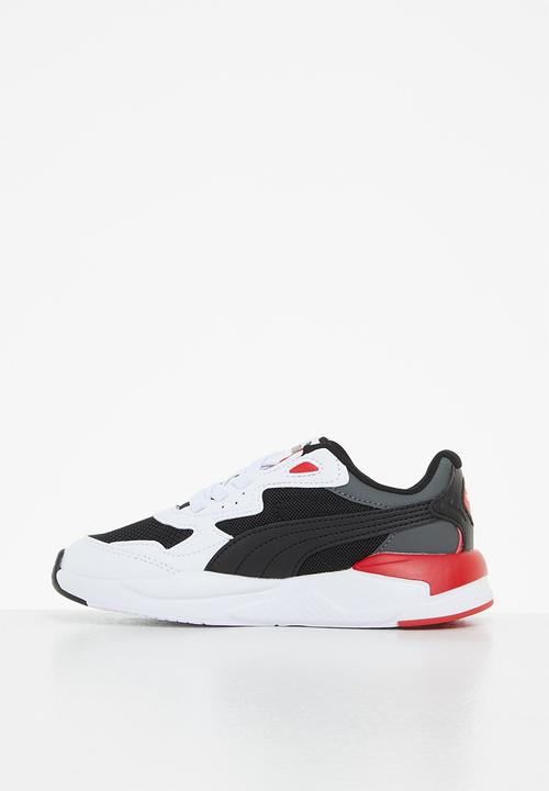 PUMA - X-ray speed ac ps - puma white-puma black-high risk red-dark shadow