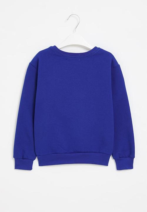Superbalist Kids - NASA crew sheatshirt - royal blue