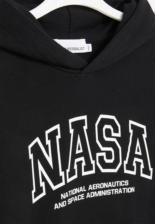 Superbalist - NASA hoodie - black