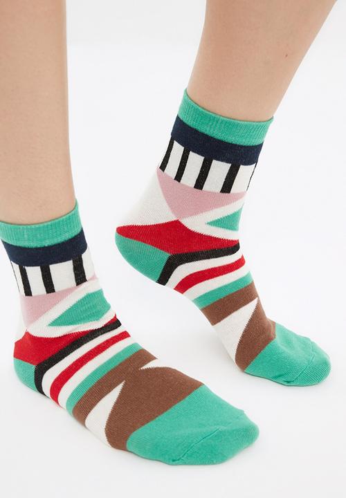 Trendyol - 4-pack multicolored socks - multi