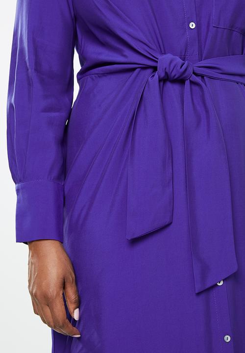 MANGO - Plus dress lebleu - medium blue