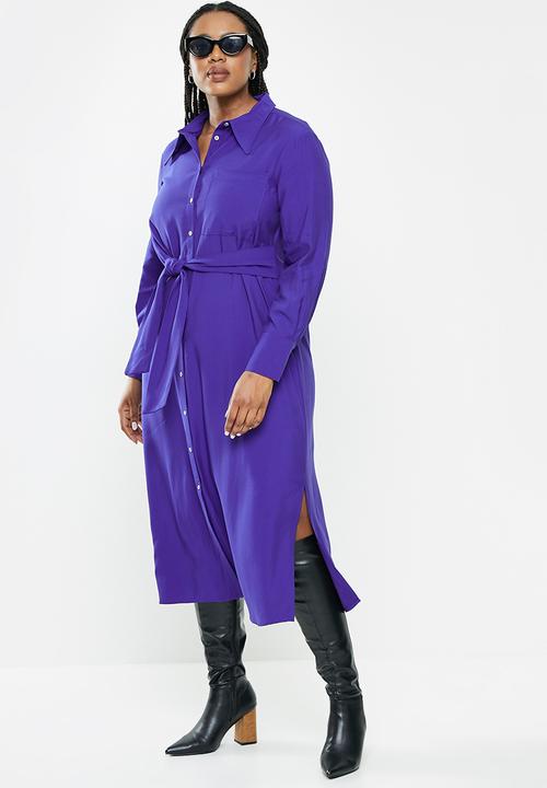MANGO - Plus dress lebleu - medium blue