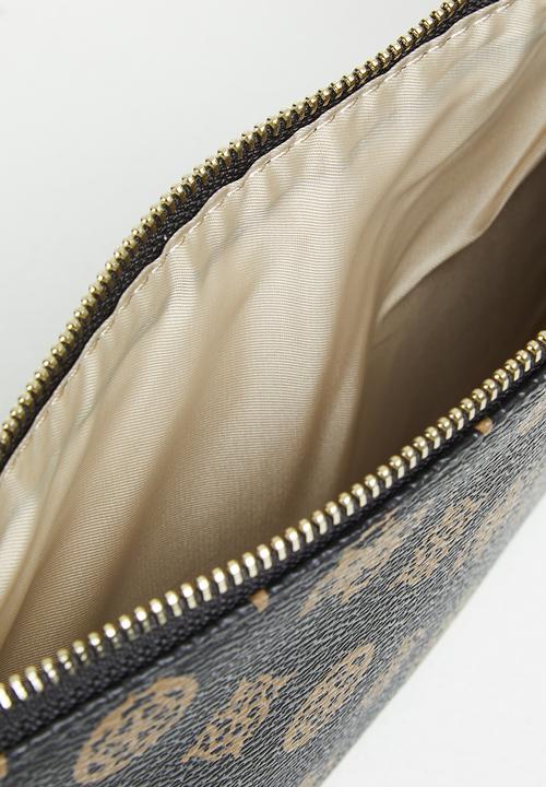 GUESS - Jody trio zip set - mocha logo multi