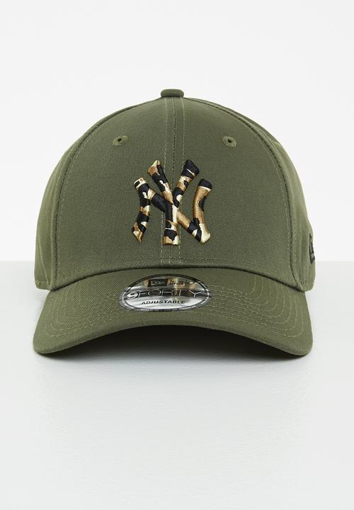 New Era - Ny yankees camo infill 9forty - olive
