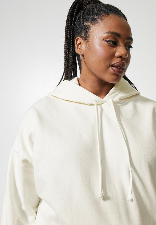 Superbalist - Longline hoodie - ecru