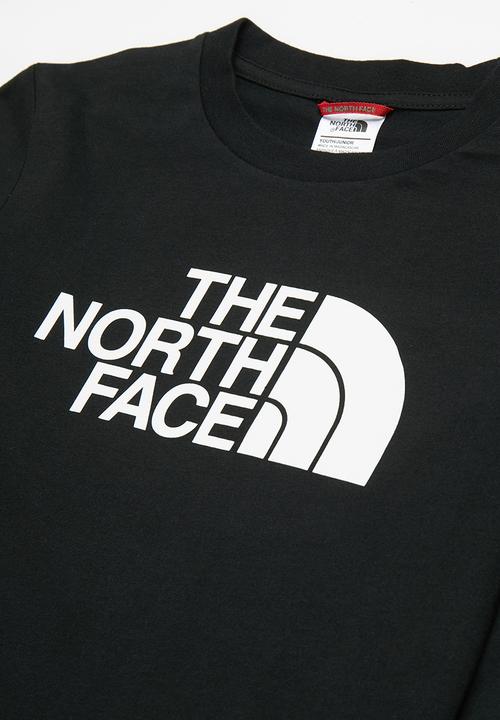 The North Face - Long sleeve easy tee - black & white
