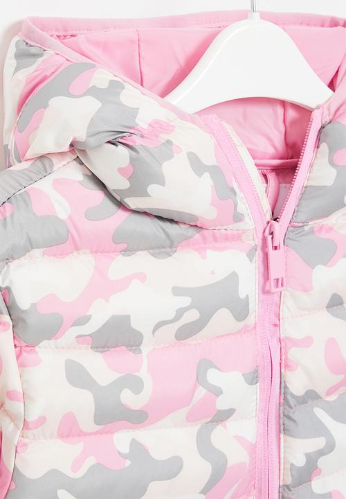 Ruby Tuesday - Camo puffer jacket - multi