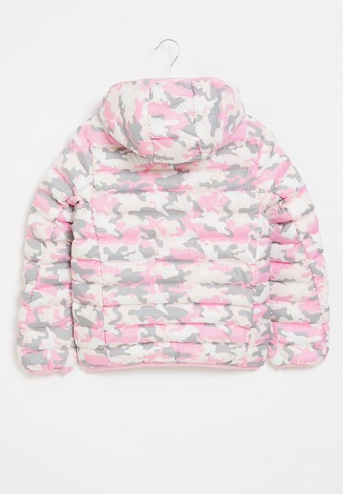 Ruby Tuesday - Camo puffer jacket - multi