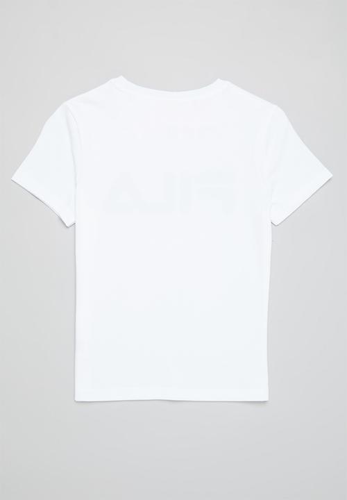FILA - Mono deckle standard tee - white