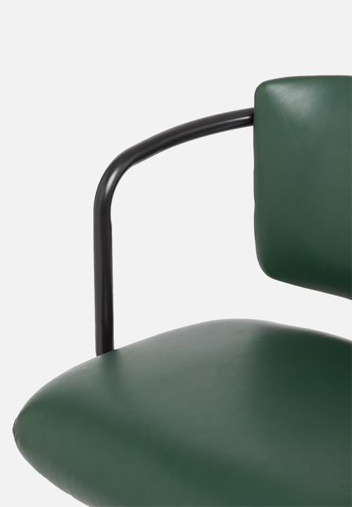 Sixth Floor - Seattle office chair PU - bottle green