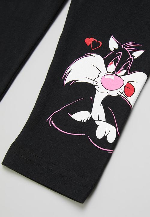 Flyersunion - Looney tunes set - white & black