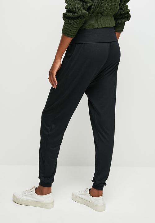 edit - Rolled band harem - black
