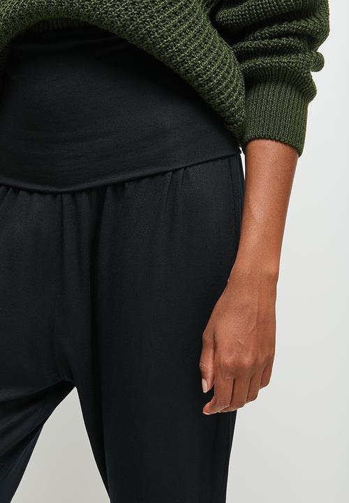 edit - Rolled band harem - black