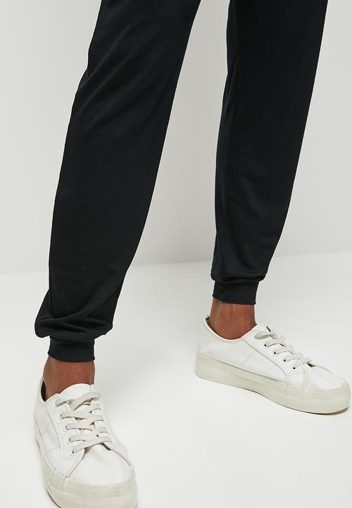 edit - Rolled band harem - black
