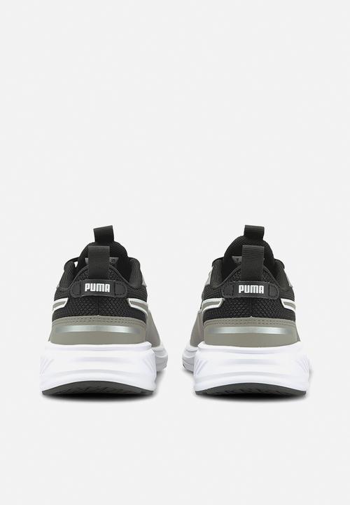 PUMA - Scorch runner mesh jr - puma white-steeple gray-puma black