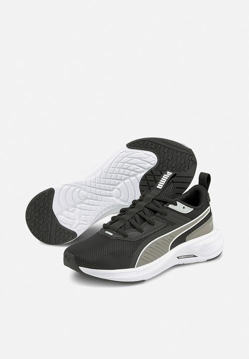 PUMA - Scorch runner mesh jr - puma white-steeple gray-puma black
