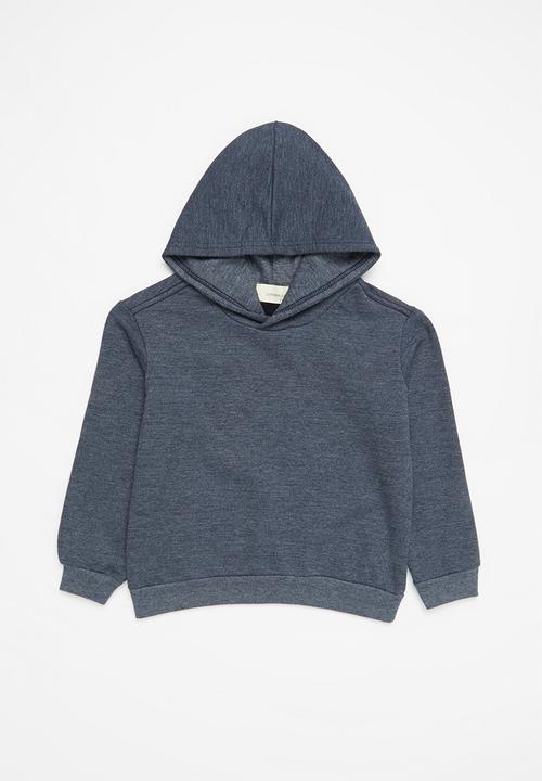 Superbalist Kids - 2 Pack graphic hooded sweatshirt - maroon & navy 