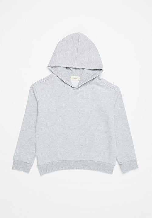 Superbalist Kids - 2 Pack graphic hooded sweatshirt - grey & light blue