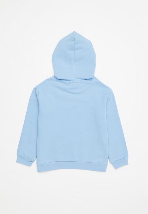 Superbalist Kids - 2 Pack graphic hooded sweatshirt - grey & light blue