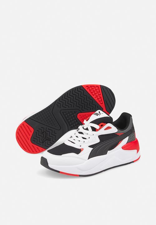 PUMA - X-ray speed jr - puma white-puma black-high risk red-dark shadow