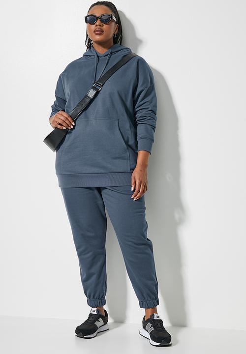 Superbalist - Longline hoodie - navy