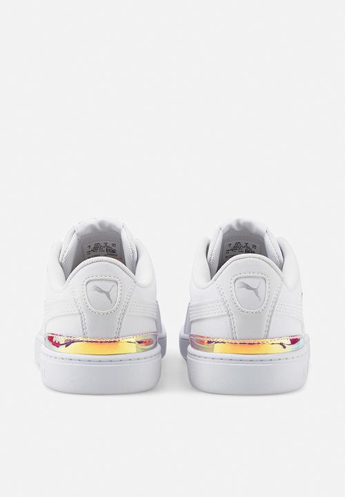 PUMA - Vikky v3 holo jr - puma white-puma white-puma silver
