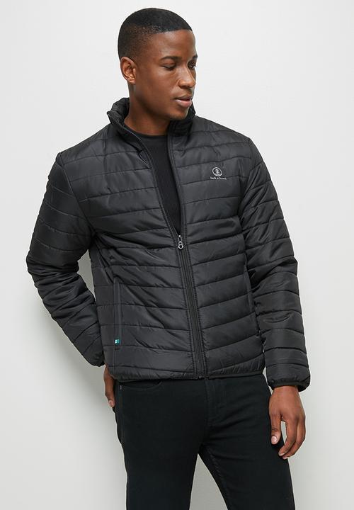Lark & Crosse - Ascend funnel neck puffer jacket - black